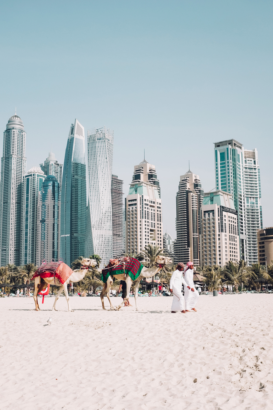 Marina Beach in Dubai