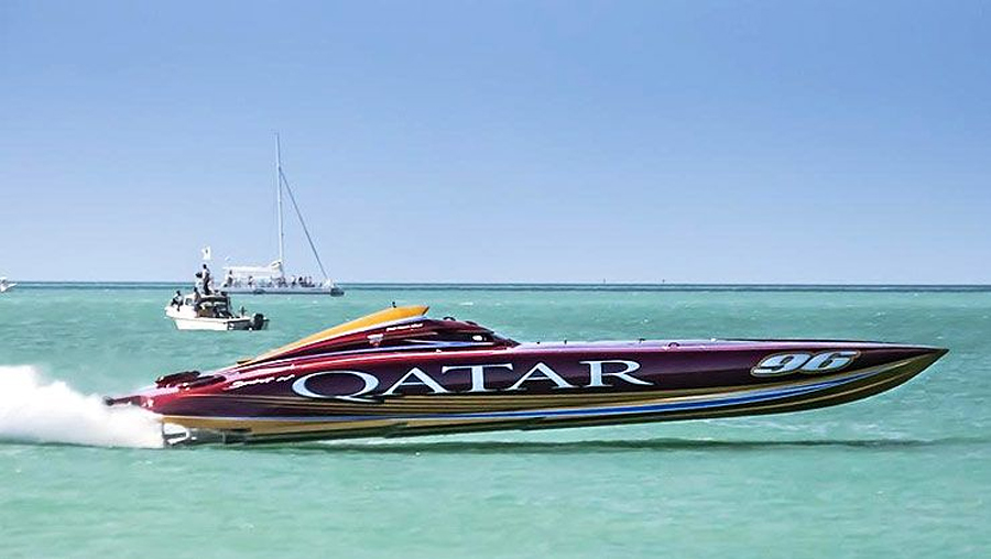 fastest catamaran speed boat