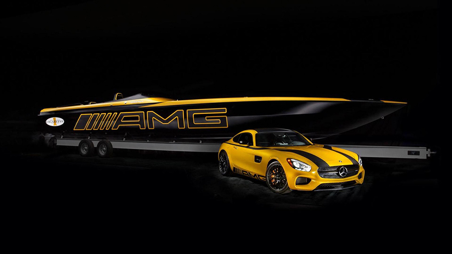 Cigarette Racing Team 50 AMG GTS