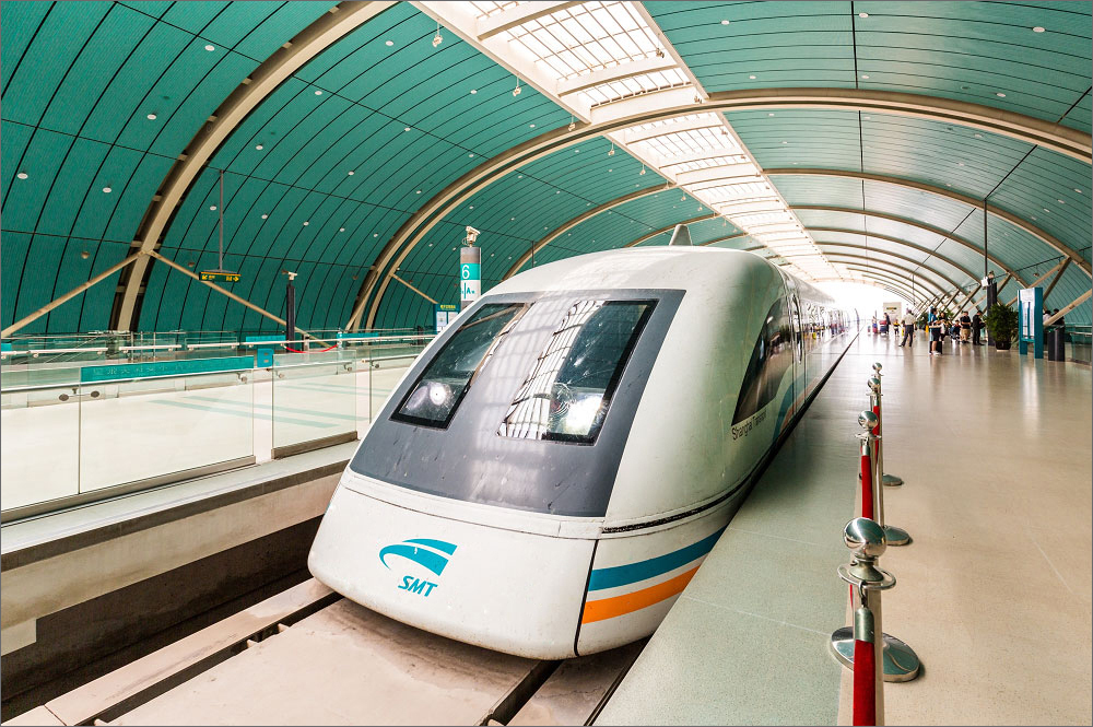 Shanghai Maglev - China, 267 mph