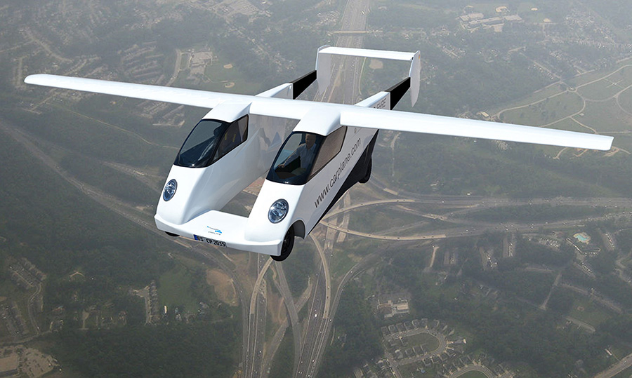 Carplane flying car