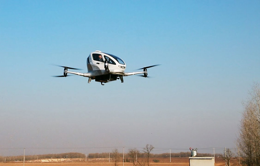 Ehang 184 flying car