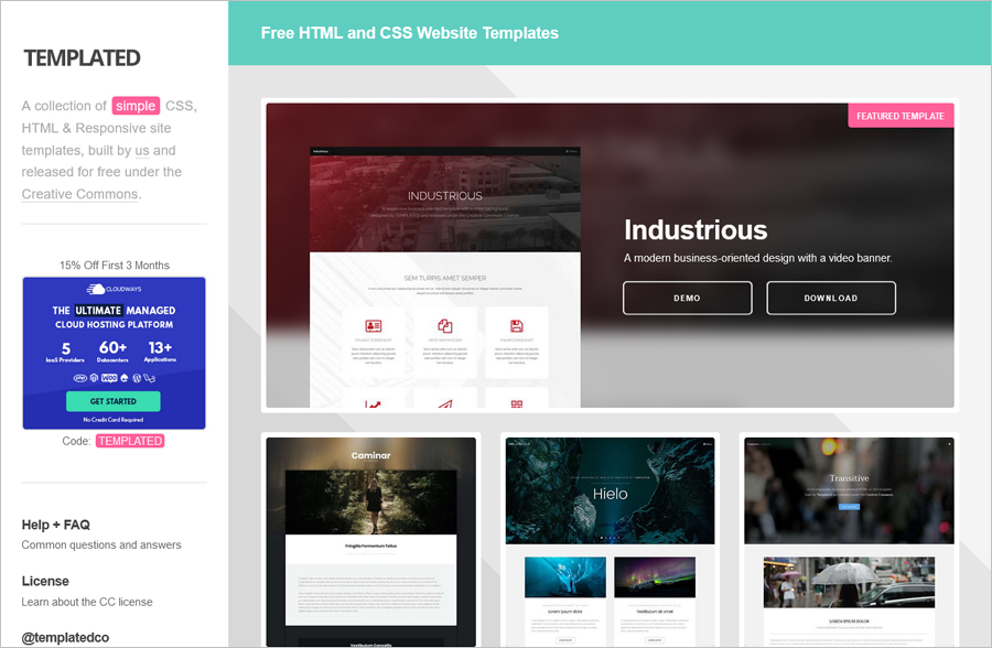 10 Best Sites for Free Website Templates and Themes (100 free)