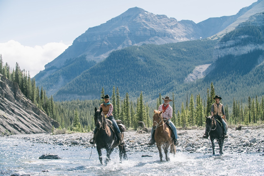Glacier National Park Horseback riding