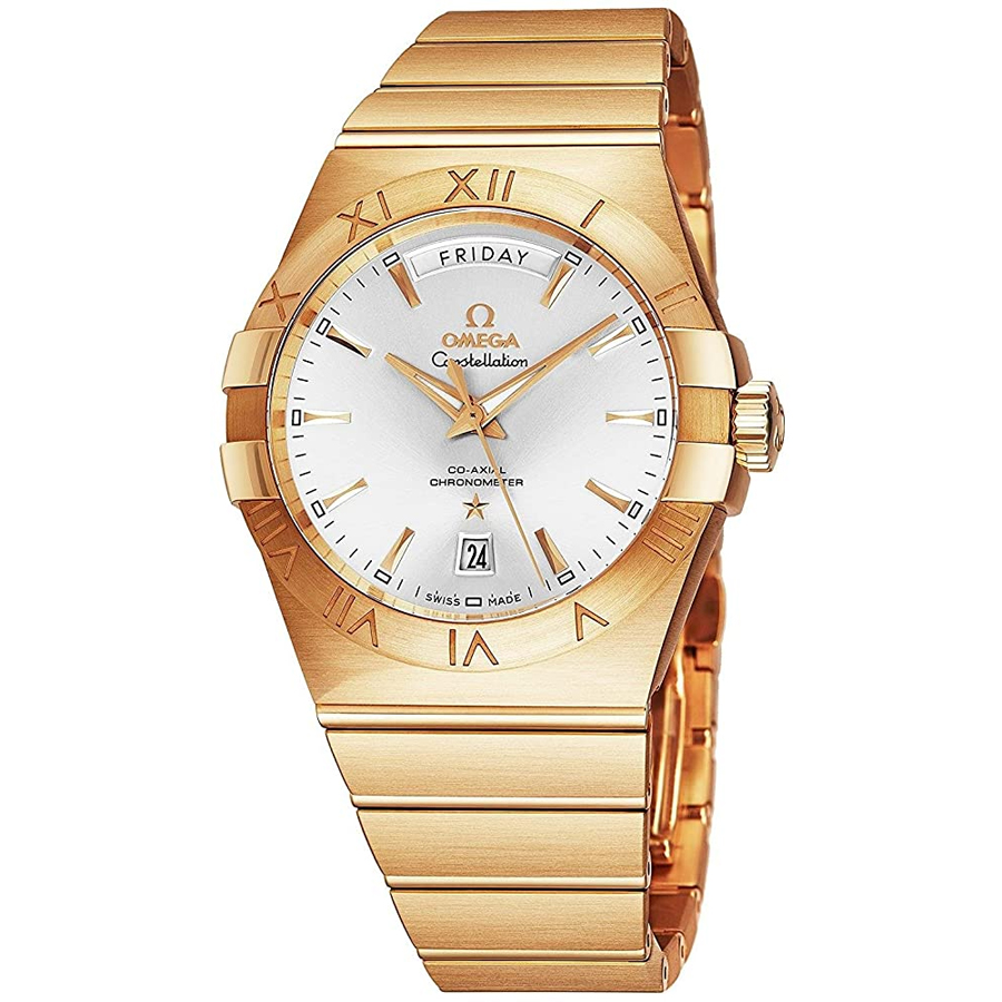 Omega Constellation Mens 18K Yellow Gold Watch