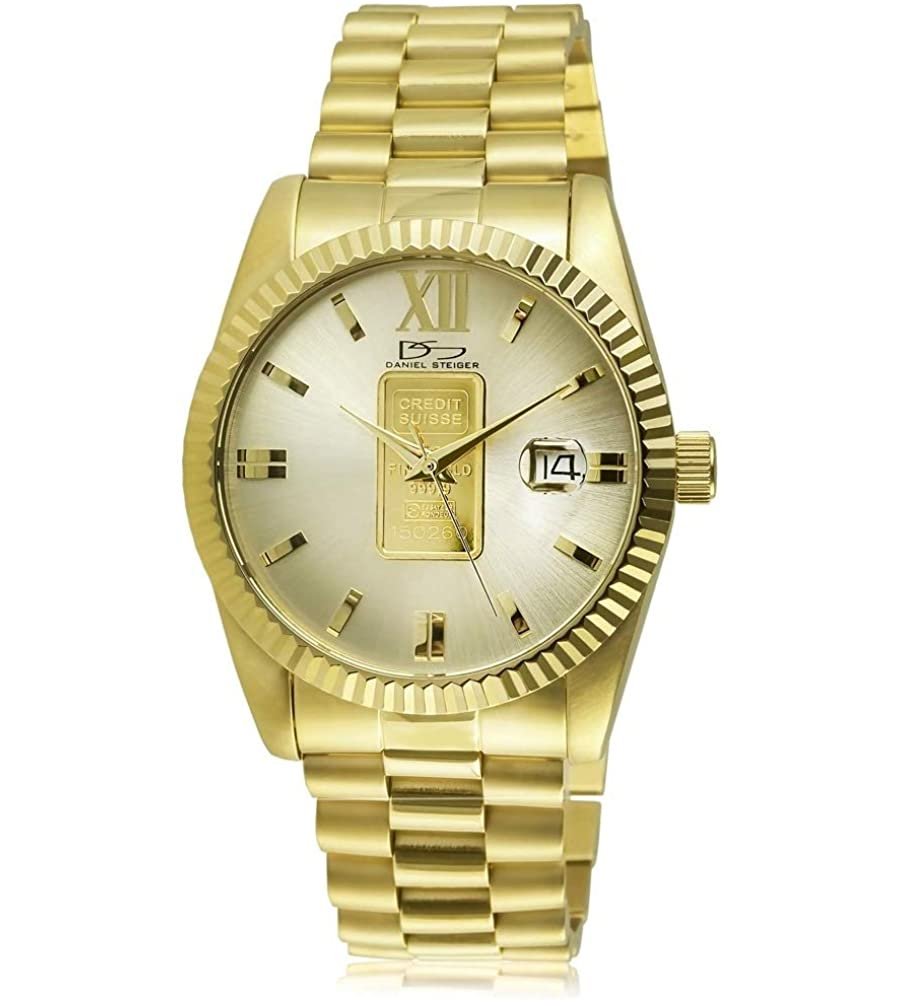 Daniel Steiger 24K Gold Ingot Men's Watch