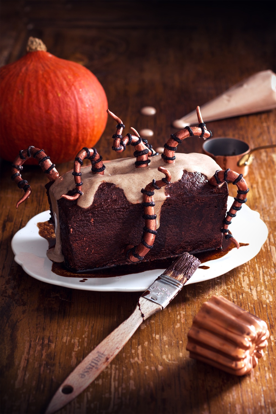 Le cake d'Halloween