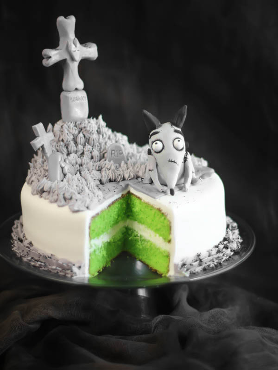 Frankenweenie Sparky Cake