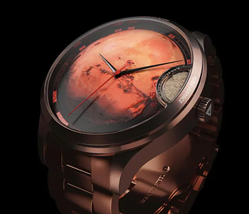 Unique NASA x INTERSTELLAR RED 3.721 Watch