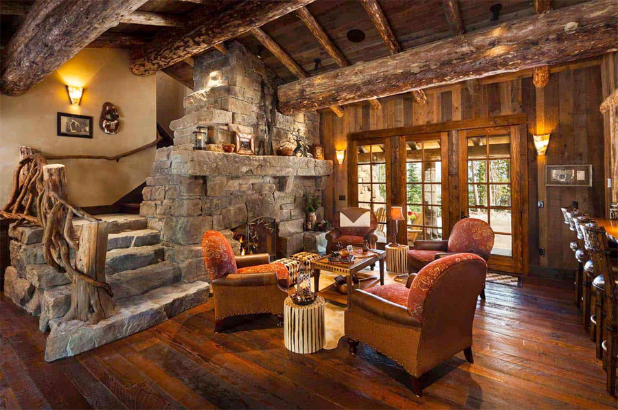 Mountain Luxury Cabin in Yellowstone Club, Big Sky, Montana