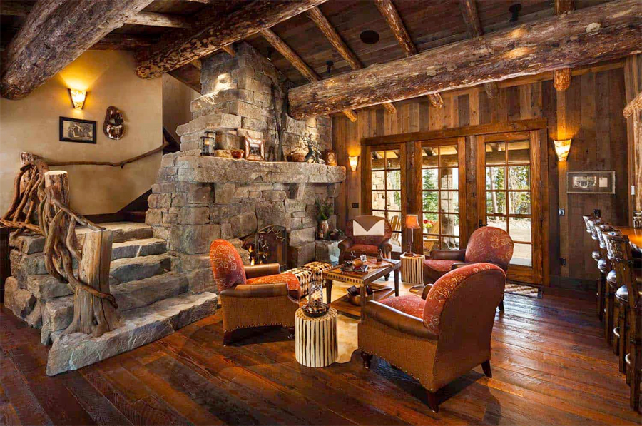 Mountain Luxury Cabin in Yellowstone Club, Big Sky, Montana