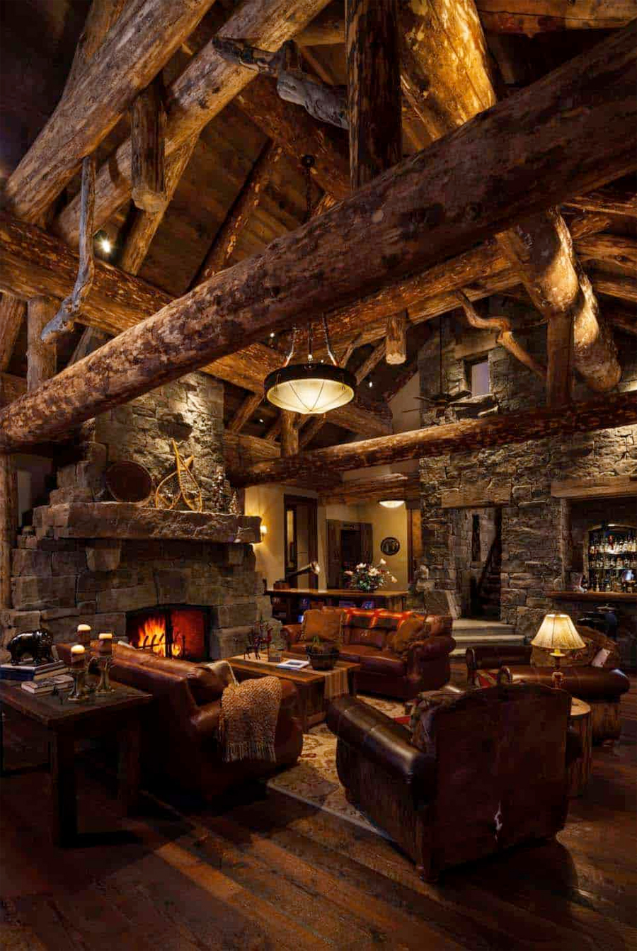 Mountain Luxury Cabin in Yellowstone Club, Big Sky, Montana