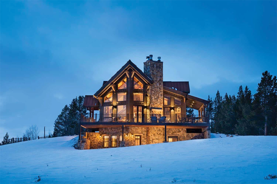 Timber Frame Cabin in Meadow Creek, Colorado