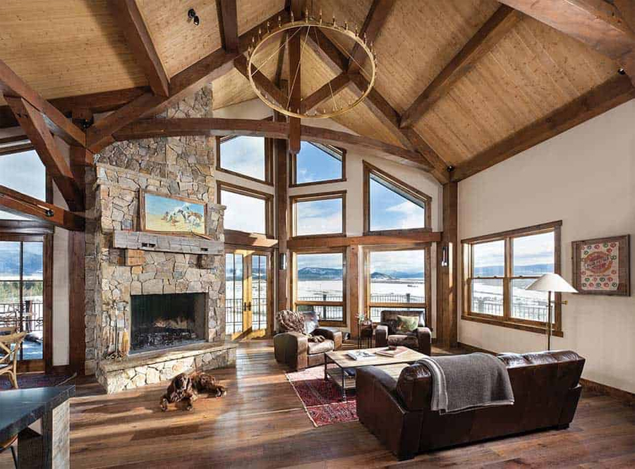 Timber Frame Cabin in Meadow Creek, Colorado