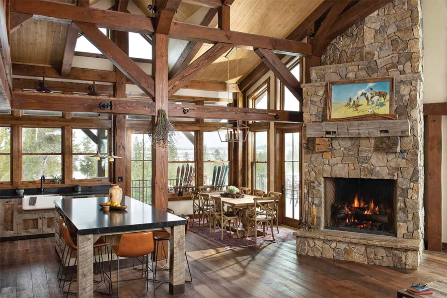 Timber Frame Cabin in Meadow Creek, Colorado