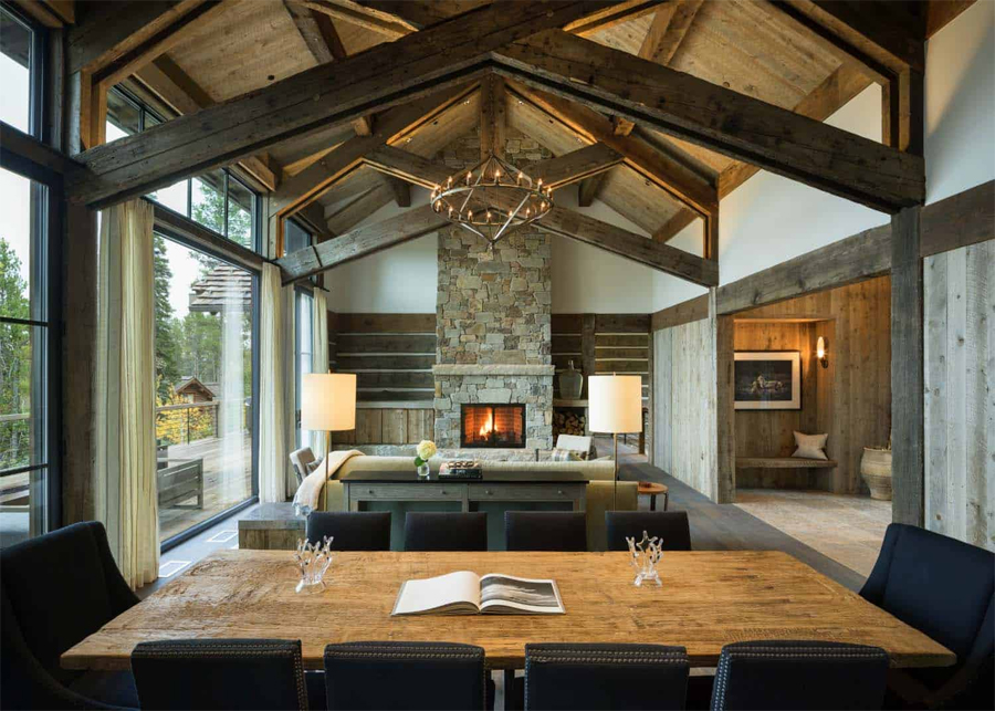 Mountain Modern Cabin in Jackson Hole, Wyoming