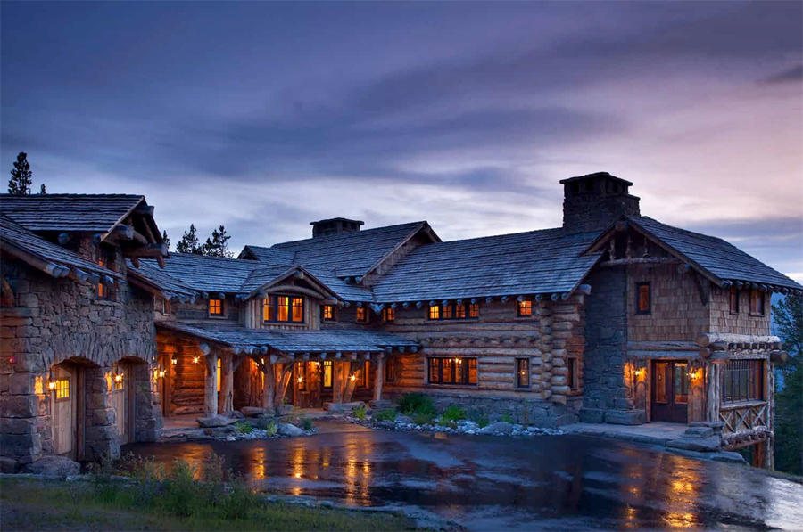 Mountain Chic Cabin in Big Sky, Montana