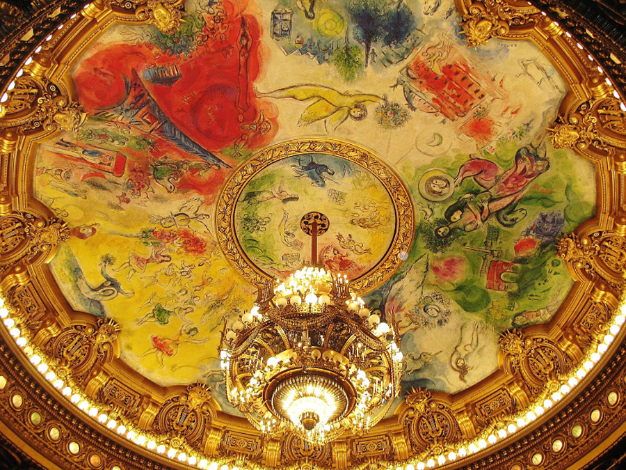 The Paris Opera Ceiling