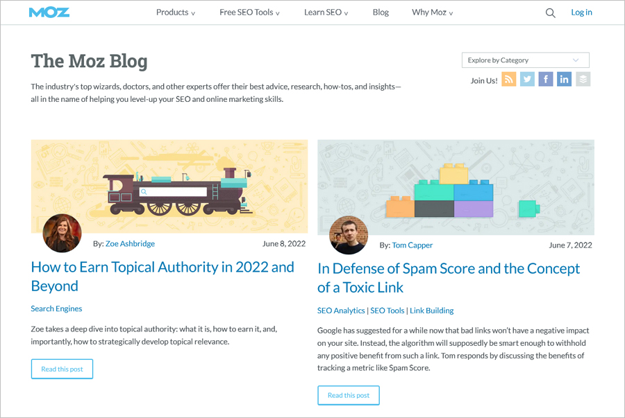 The Moz Blog