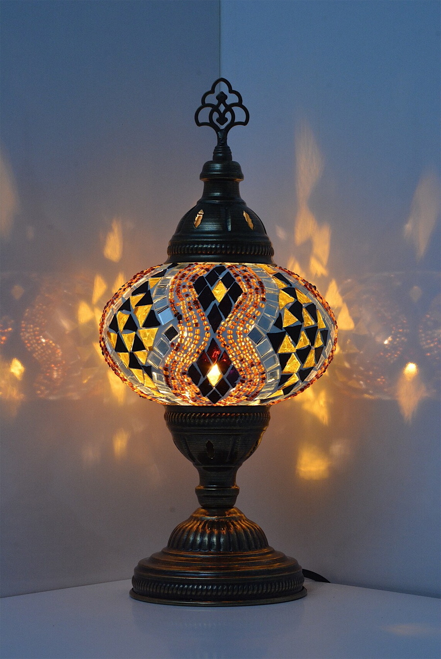 Stunning Mosaic Lamps - Artful Expressions of Light and Color