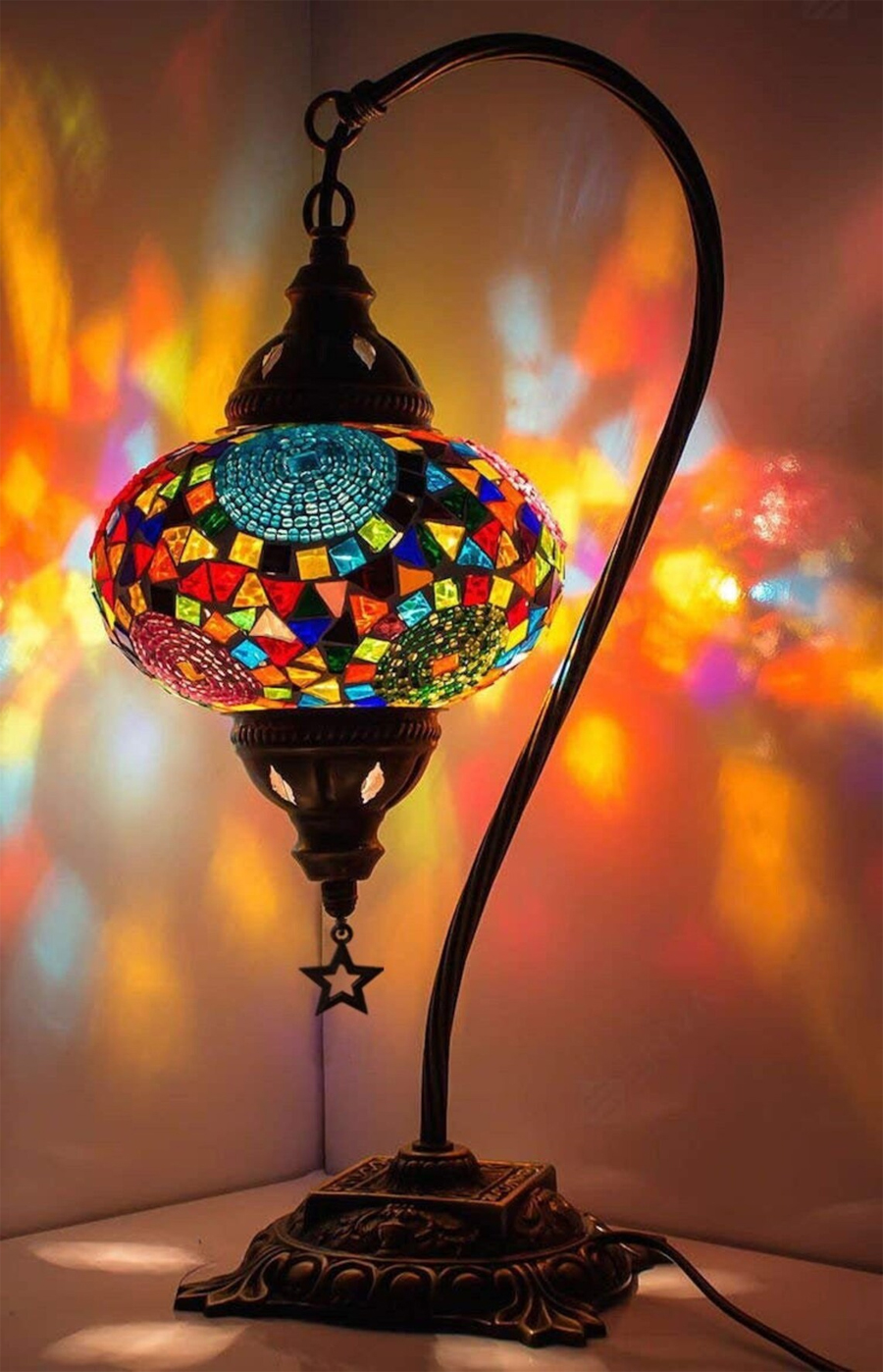 Stunning Mosaic Lamps - Artful Expressions of Light and Color