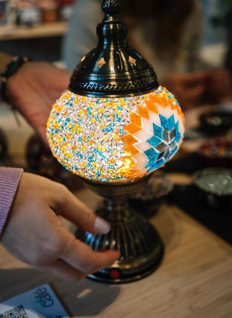 Stunning Mosaic Lamps - Artful Expressions of Light and Color