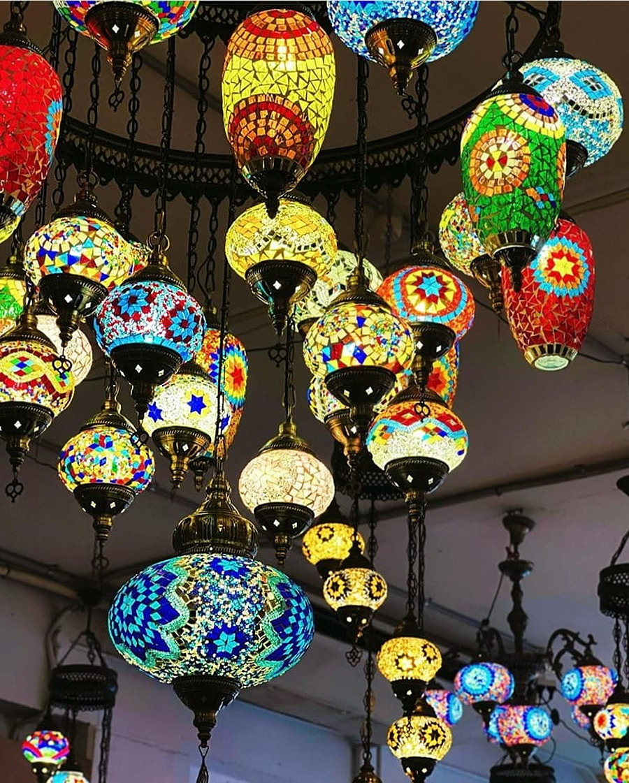 Stunning Mosaic Lamps - Artful Expressions of Light and Color