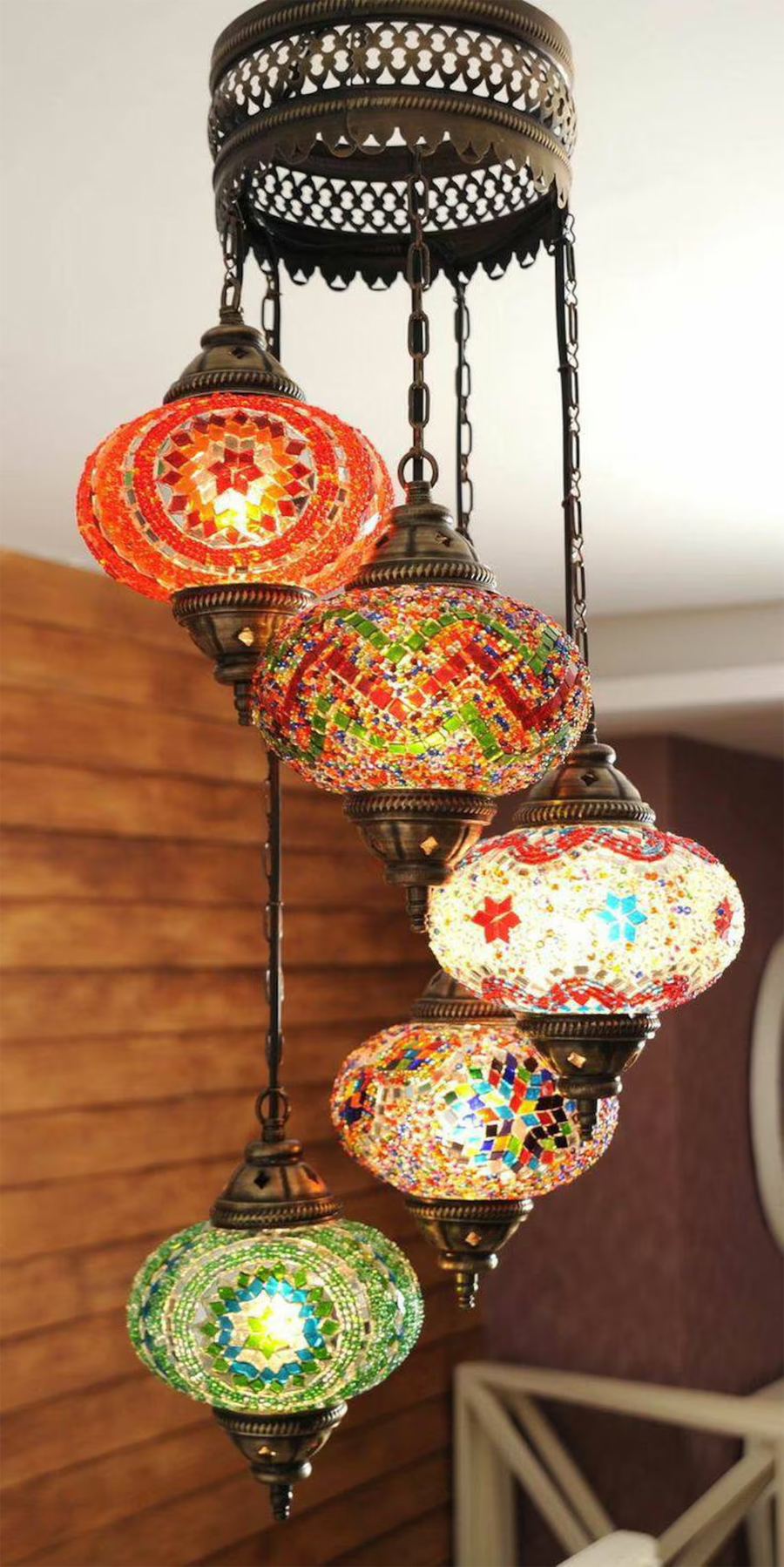 Stunning Mosaic Lamps - Artful Expressions of Light and Color