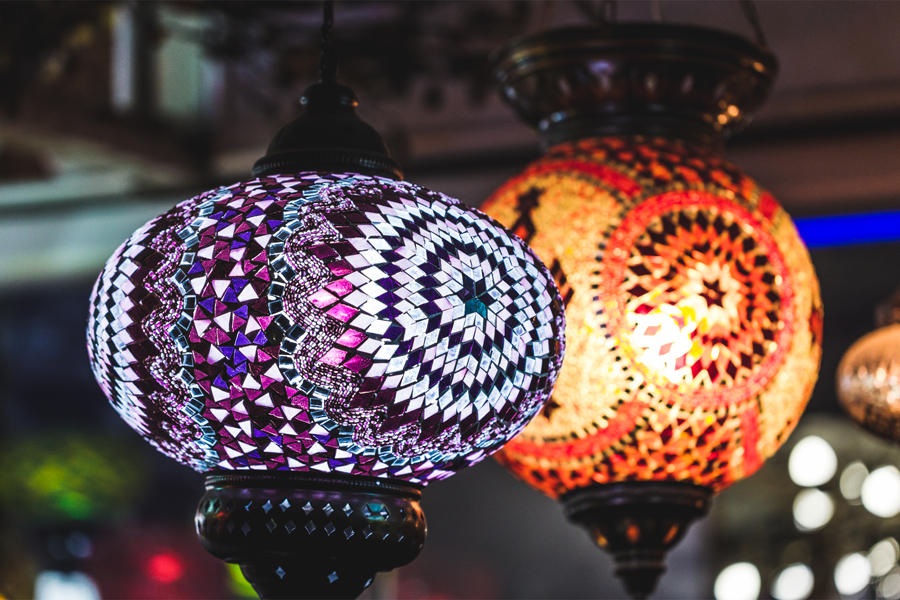 Stunning Mosaic Lamps - Artful Expressions of Light and Color