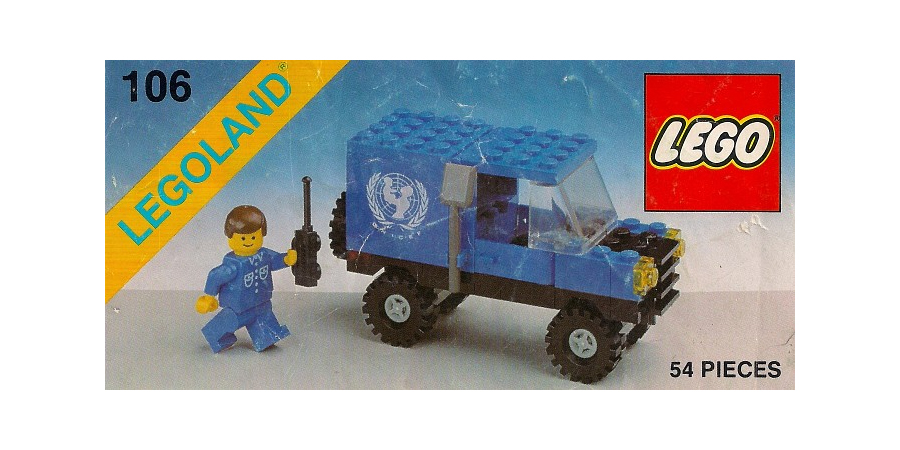 LEGO UNICEF Van