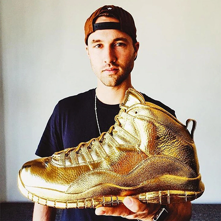 Most Expensive Nike's Shoes Ever - Nike Solid Gold Ovo Air Jordan