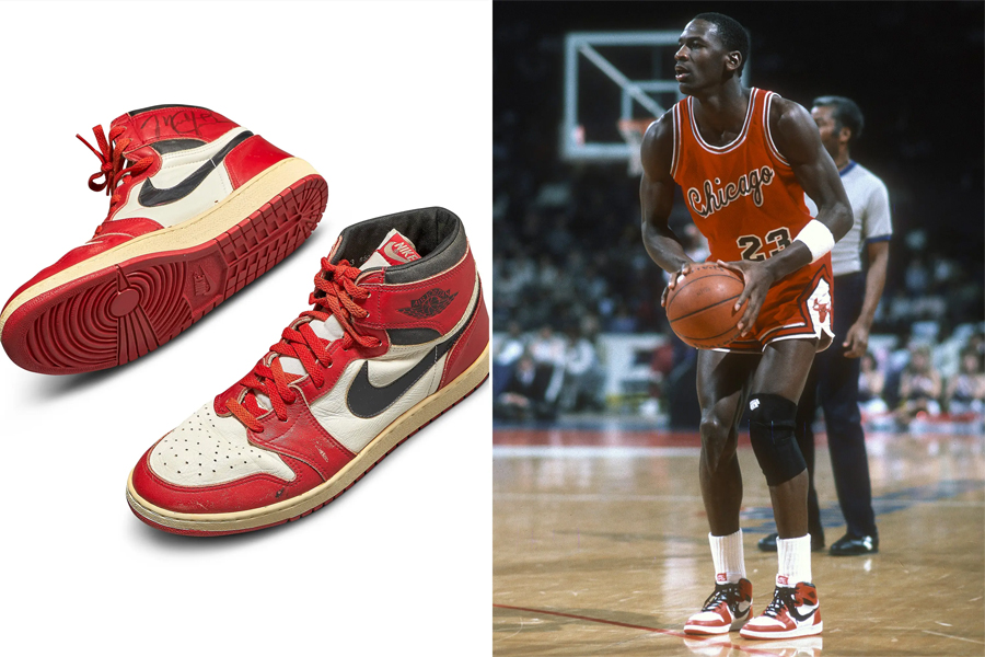 Michael Jordan’s Air Jordan 1s