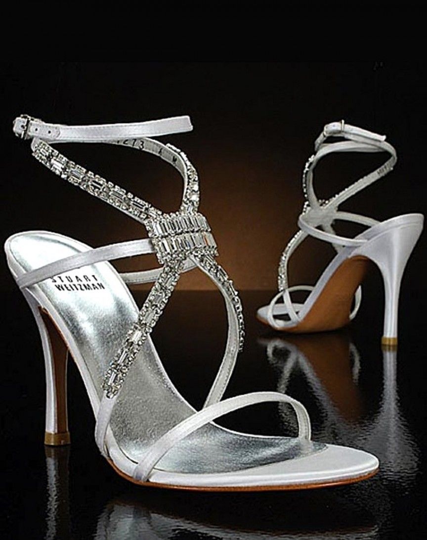 Stuart Weitzman Platinum Guild Stilettos