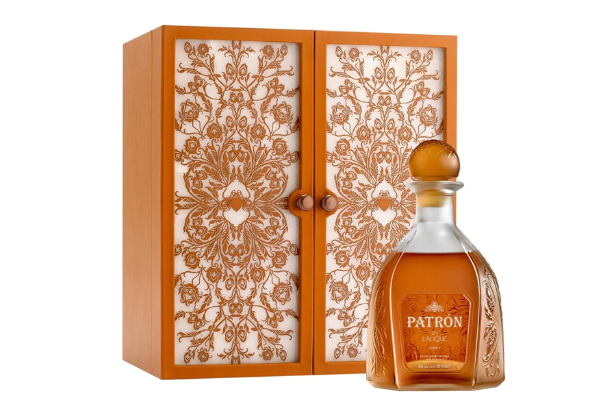 Patron Limited Edition En Lalique Serie 1 Tequila Extra Anejo Tequila