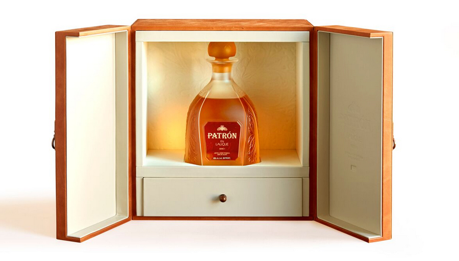 Patron Limited Edition En Lalique Serie 1 Tequila Extra Anejo Tequila