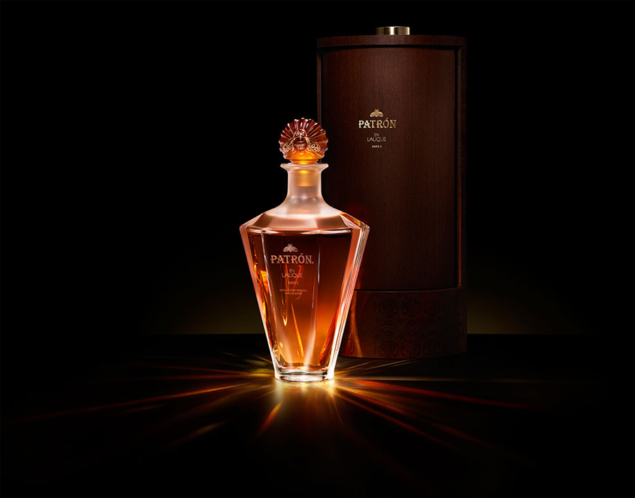 Patron Limited Edition En Lalique Serie 2 Tequila Extra Anejo Tequila