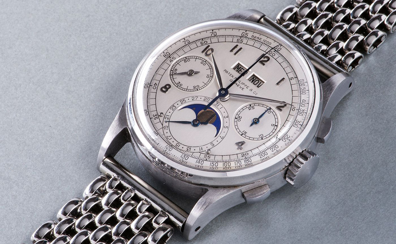 patek philippe ref 1518 in stainless steel watches