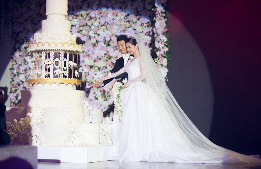 Angelababy Wedding Dress