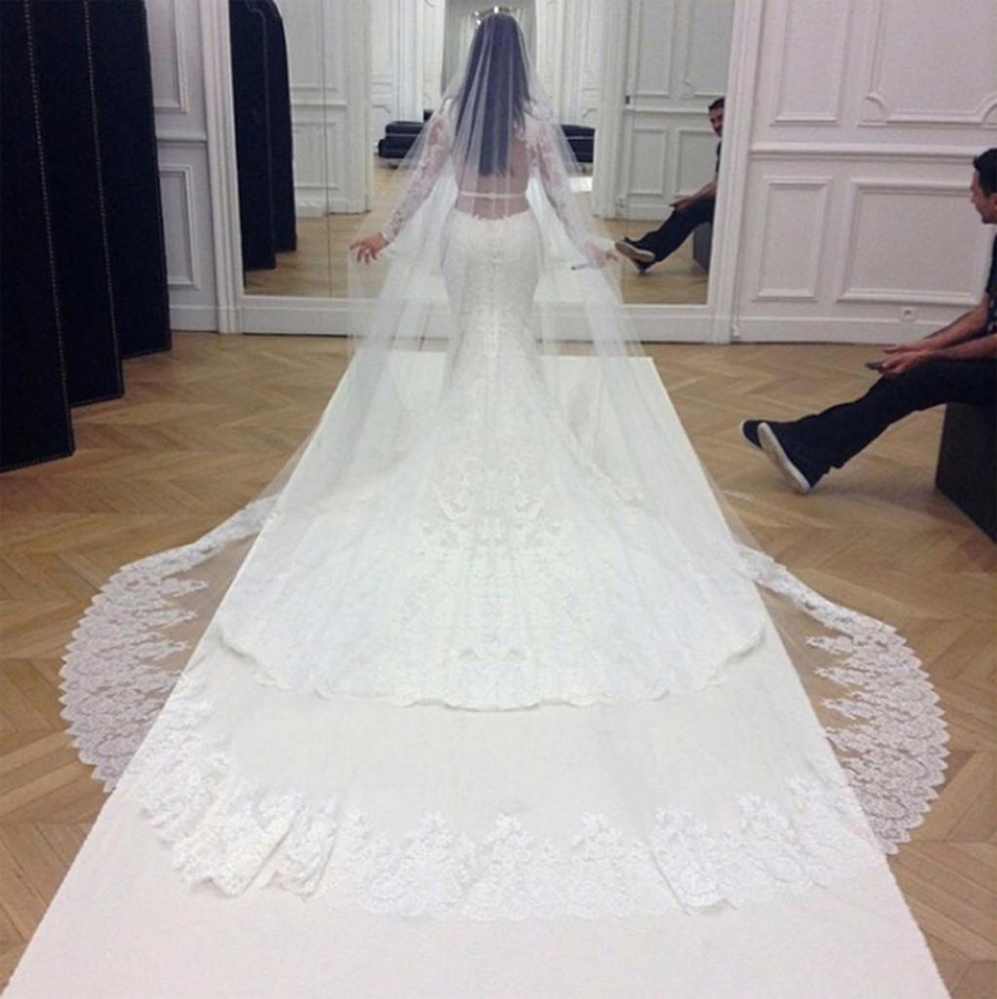 Kim Kardashian's Wedding Dress by Givenchy