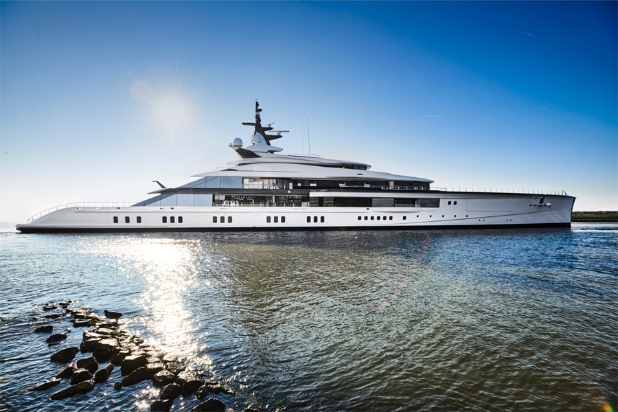 Jerry Jones's luxury yacht Bravo Eugenia