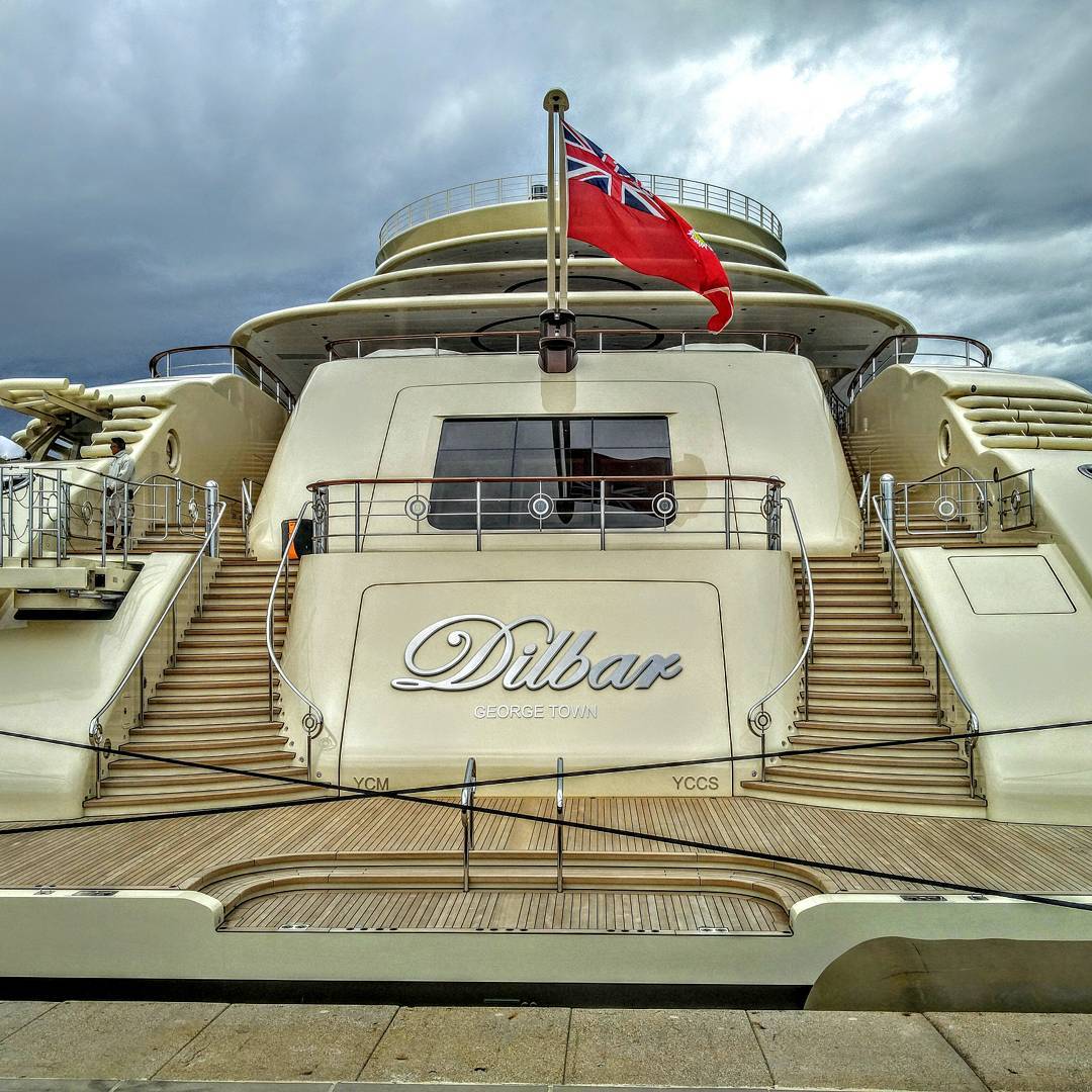 Dilbar luxury yacht