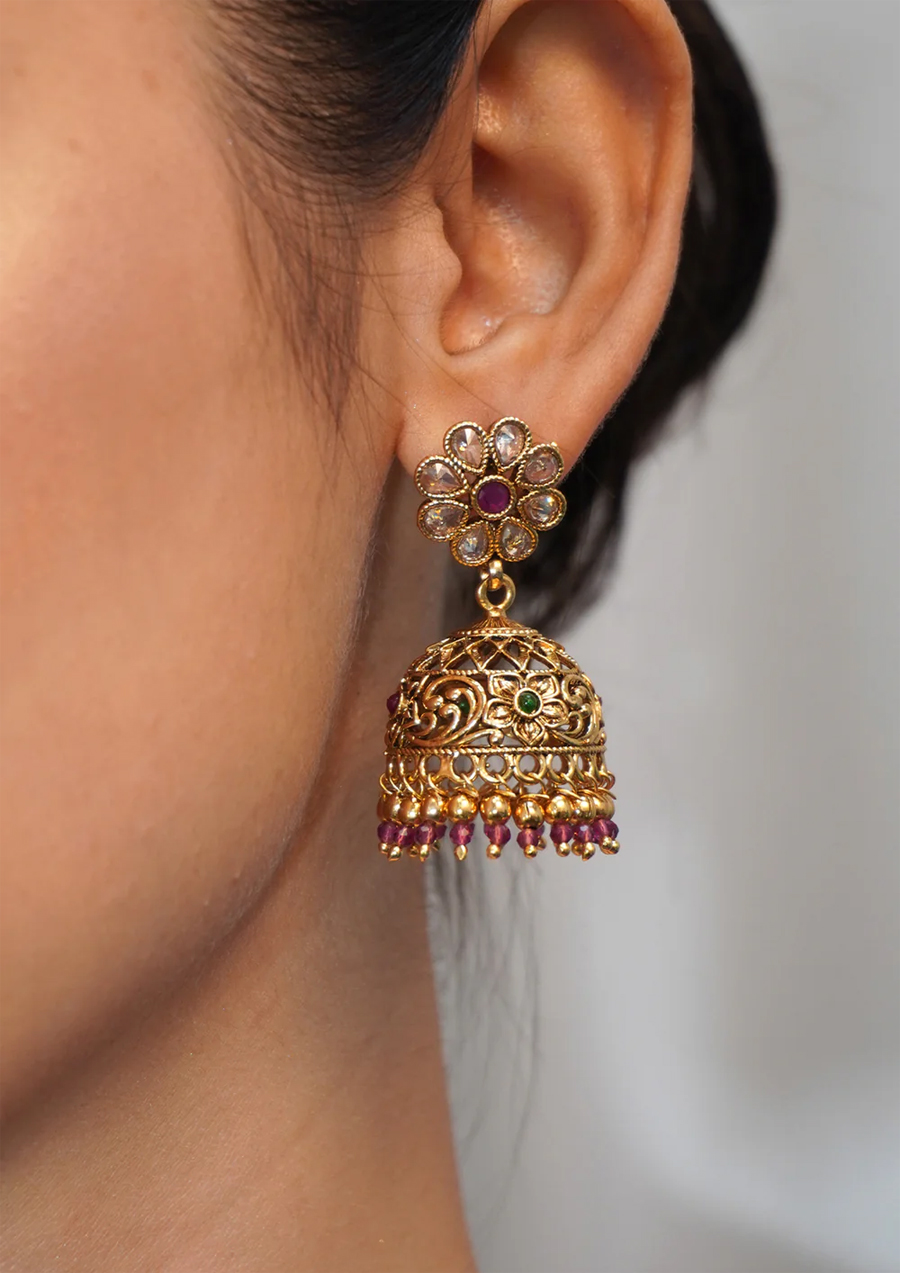 Jhumkas earrings