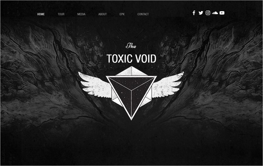 Free Band Website Template