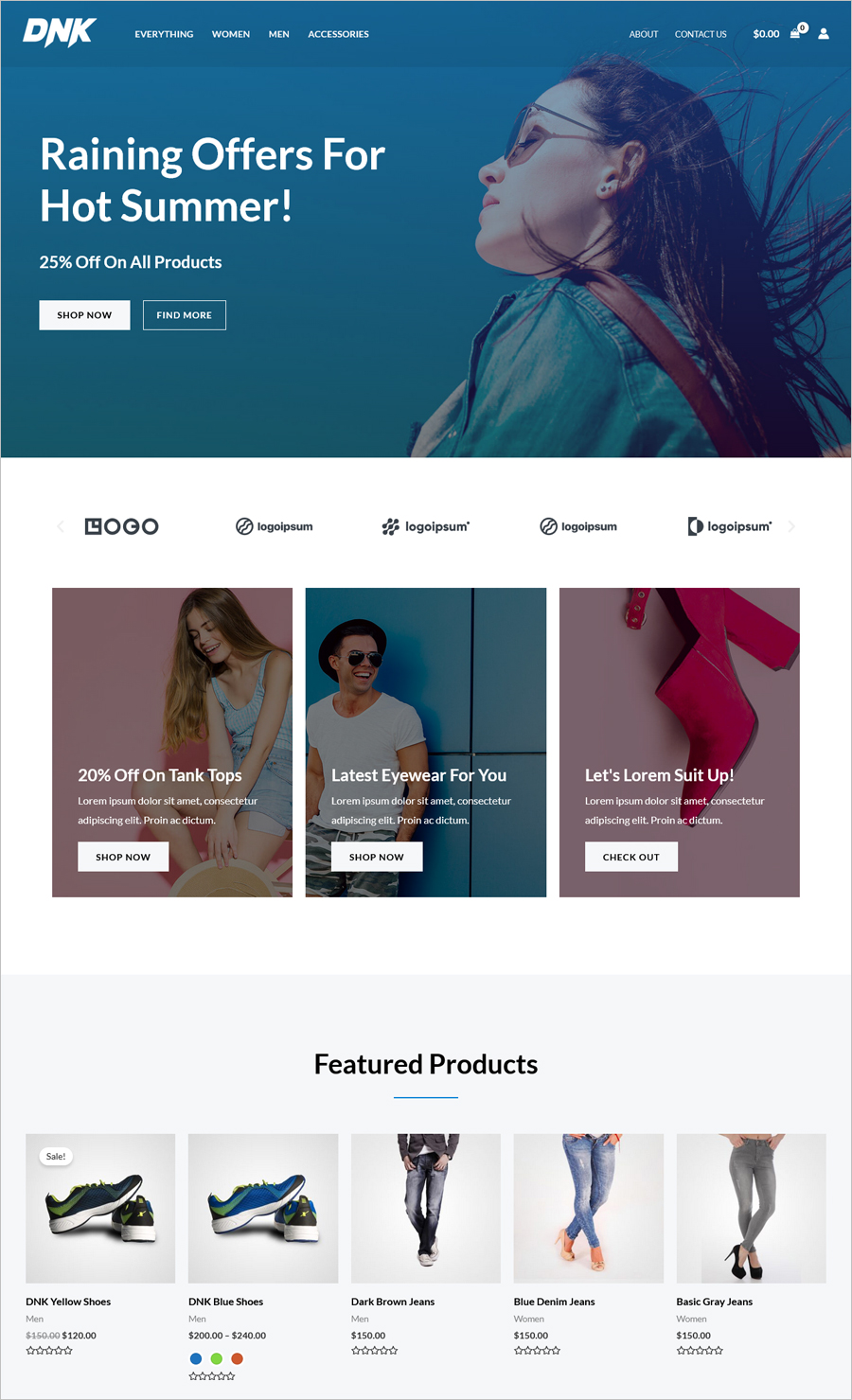 Fashion Web Templates Free Download