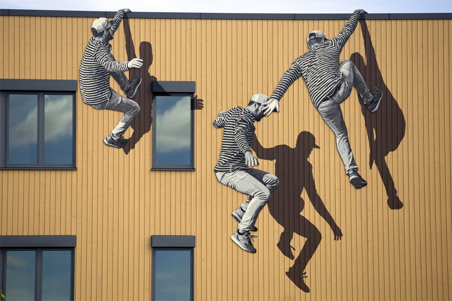 Gravity-Defying Street Art