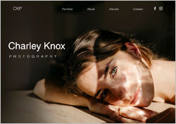 wix portfolio template