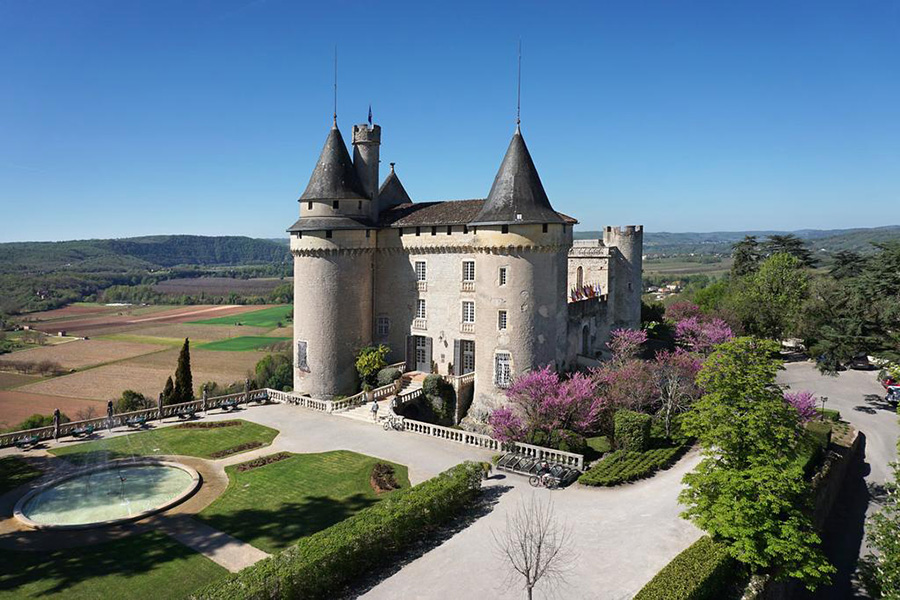 Chateau de Mercues, France