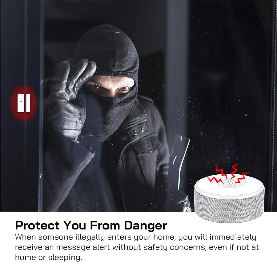 Smart Home Alarm Security System