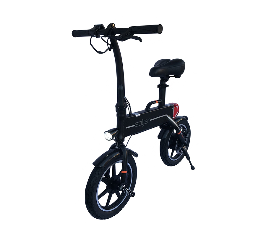 Soljer - Mini Adult Electric Bike – Black