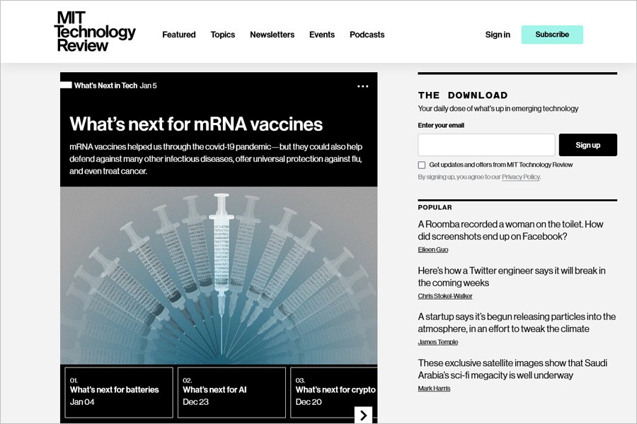 MIT Technology Review